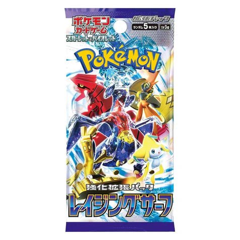 Raging Surf SV3A Booster Box - Japanese Pokémon TCG - PokéBox Australia