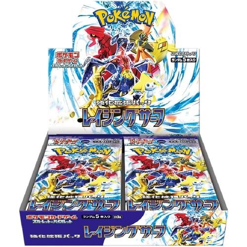 Raging Surf SV3A X12 Booster Box (Sealed Case) - Japanese Pokémon TCG - PokéBox Australia