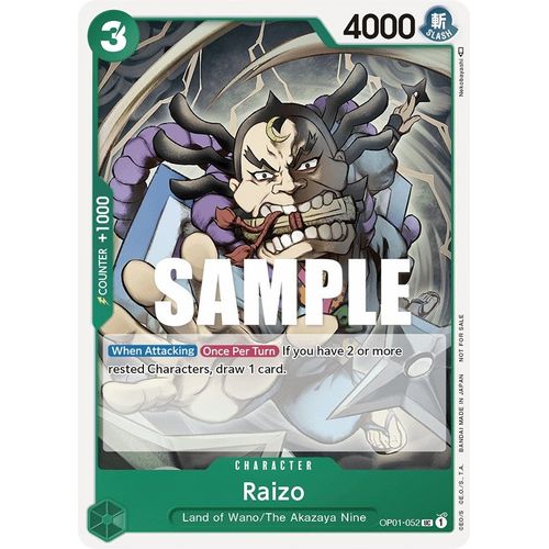 Raizo (Event Pack Vol. 2) (OP01 - 052) [One Piece Promotion Cards] - PokéBox Australia