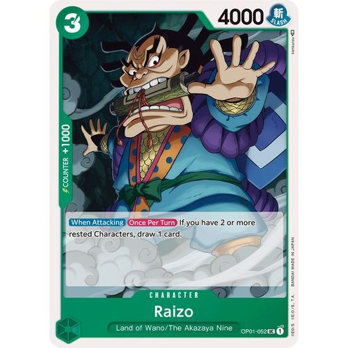 Raizo (OP01 - 052) [Romance Dawn] - PokéBox Australia