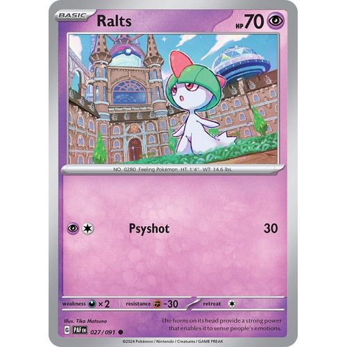 Ralts (027/091) [SV: Paldean Fates] - PokéBox Australia