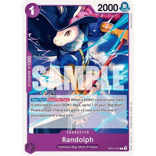 Randolph (OP11 - 077) [A Fist of Divine Speed] - PokéBox Australia