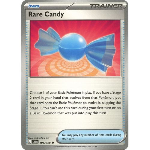 Rare Candy (191/198) [SV01: Scarlet & Violet Base Set] - PokéBox Australia