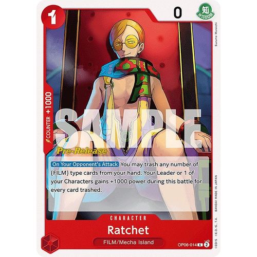 Ratchet (OP06 - 014) [Wings of the Captain Pre - Release Cards] - PokéBox Australia