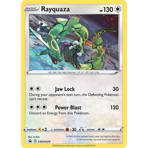 Rayquaza - SWSH029 (SWSH029) (SWSH: Sword & Shield Promo Cards) - PokéBox Australia