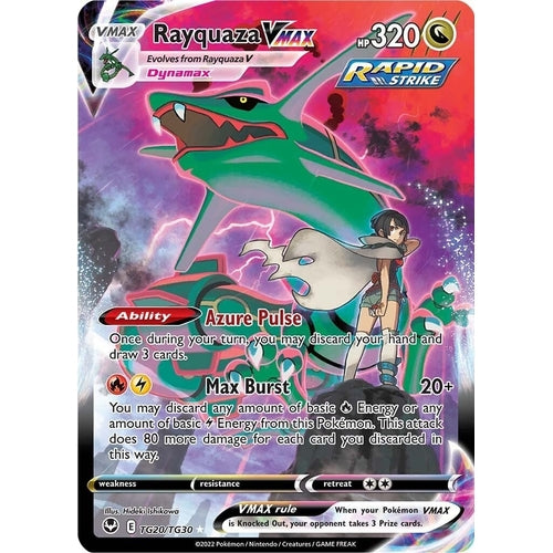 Rayquaza VMAX (TG20/TG30) (SWSH12: Silver Tempest Trainer Gallery) - PokéBox Australia