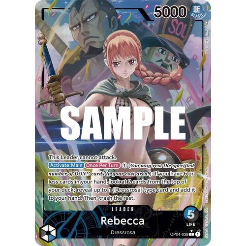 Rebecca (039) (Alternate Art) (OP04 - 039) [Kingdoms of Intrigue] - PokéBox Australia