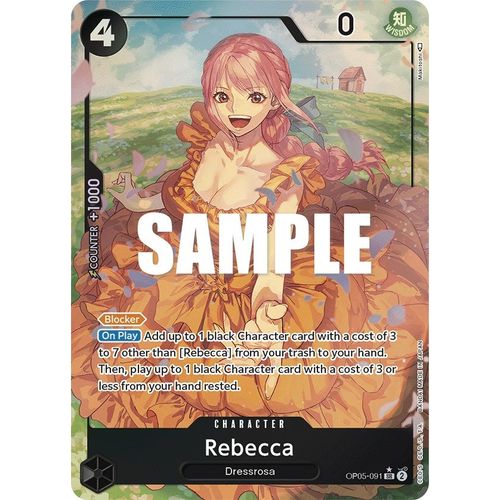 Rebecca (Alternate Art) (OP05 - 091) [Awakening of the New Era] - PokéBox Australia