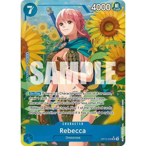 Rebecca (Parallel) (OP10 - 058) [Royal Blood] - PokéBox Australia