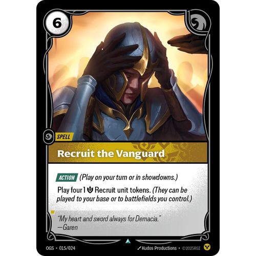 Recruit the Vanguard (015/024) (Origins: Proving Grounds) - PokéBox Australia