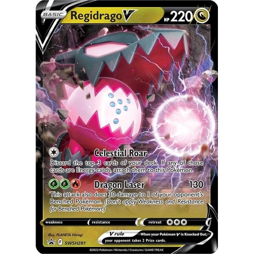 Regidrago V - SWSH281 (SWSH281) (SWSH: Sword & Shield Promo Cards) - PokéBox Australia