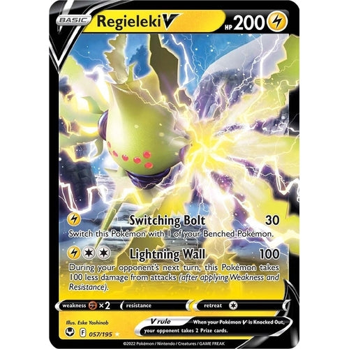 Regieleki V (057/195) (SWSH12: Silver Tempest) - PokéBox Australia