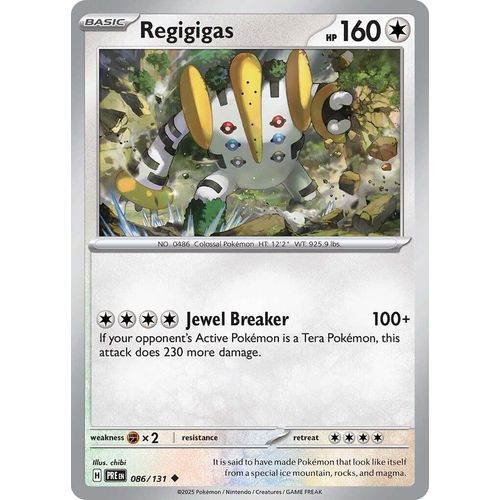 Regigigas (086/131) [SV: Prismatic Evolutions] - PokéBox Australia