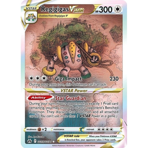 Regigigas VSTAR (GG55/GG70) (Crown Zenith: Galarian Gallery) - PokéBox Australia