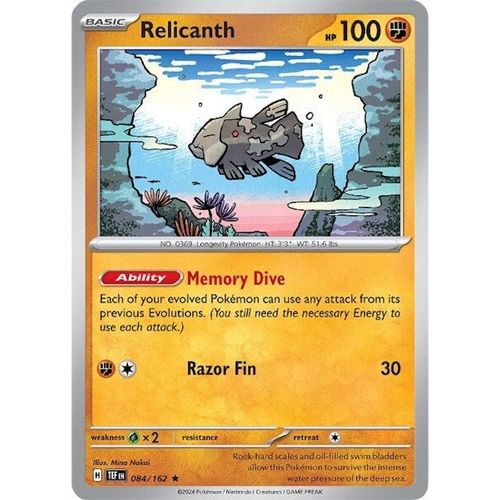 Relicanth (084/162) [SV05: Temporal Forces] - PokéBox Australia