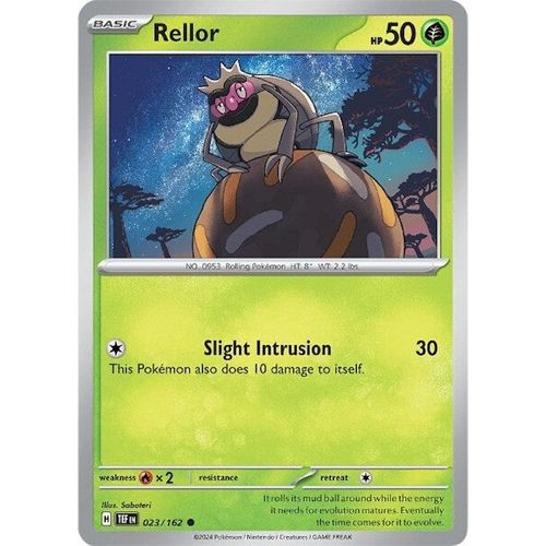 Rellor (023/162) [SV05: Temporal Forces] - PokéBox Australia