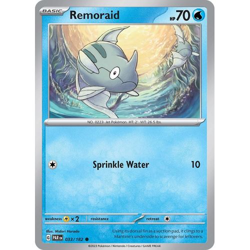Remoraid (033/182) [SV04: Paradox Rift] - PokéBox Australia