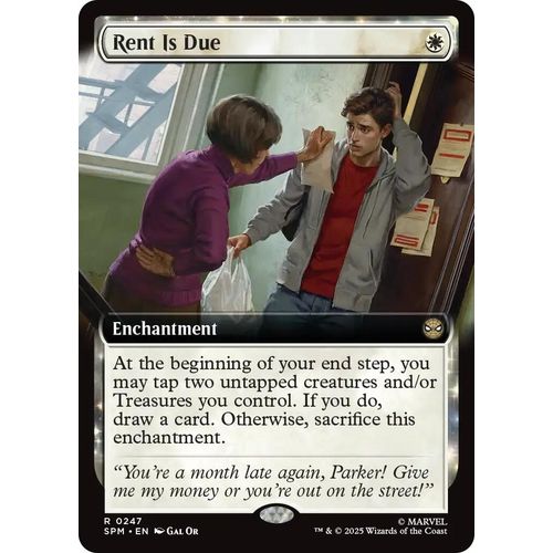 Rent Is Due (Extended Art) (247) (Marvel's Spider - Man) - PokéBox Australia
