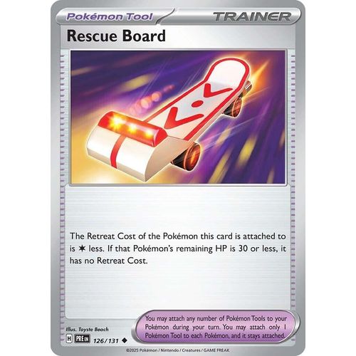Rescue Board (126/131) [SV: Prismatic Evolutions] - PokéBox Australia