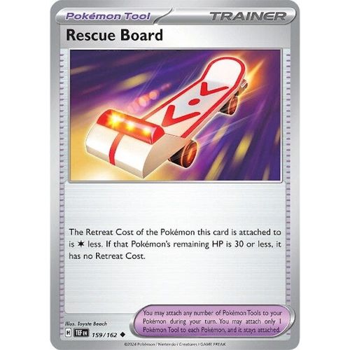 Rescue Board (159/162) [SV05: Temporal Forces] - PokéBox Australia