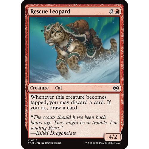 Rescue Leopard (116) (Tarkir: Dragonstorm) - PokéBox Australia