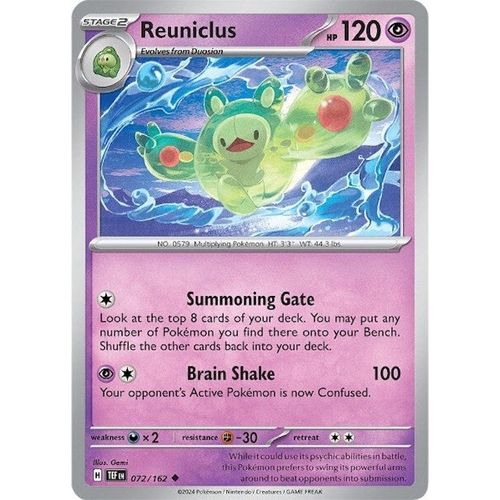 Reuniclus (072/162) [SV05: Temporal Forces] - PokéBox Australia