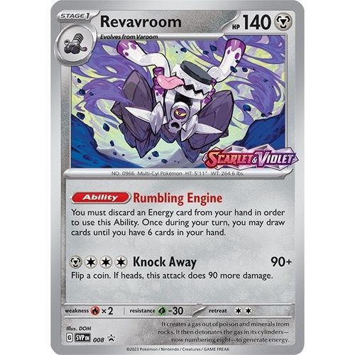 Revavroom - 008 (Prerelease) (008) (SV: Scarlet & Violet Promo Cards) - PokéBox Australia