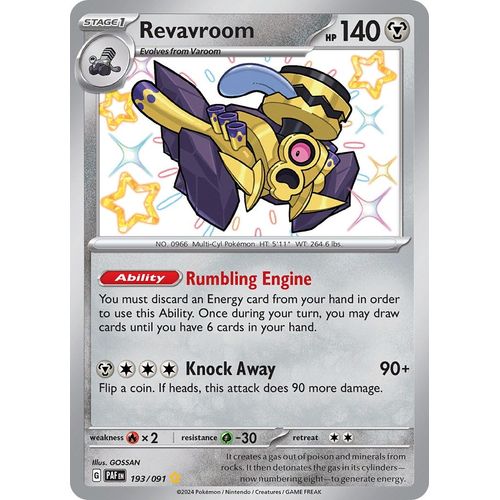 Revavroom (193/091) [SV: Paldean Fates] - PokéBox Australia