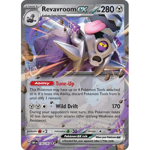 Revavroom ex (156/197) [SV03: Obsidian Flames] - PokéBox Australia