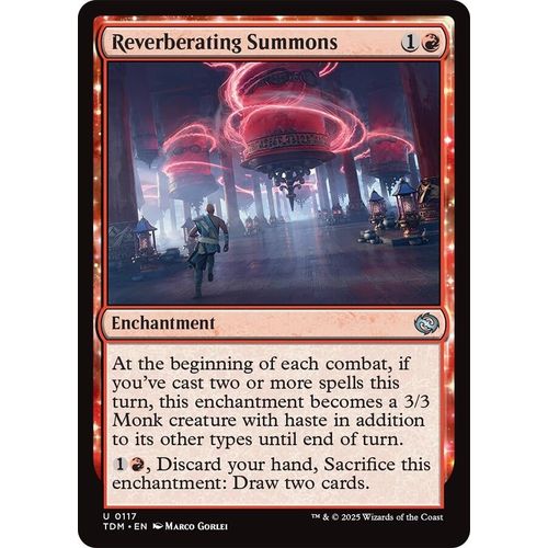 Reverberating Summons (117) (Tarkir: Dragonstorm) - PokéBox Australia