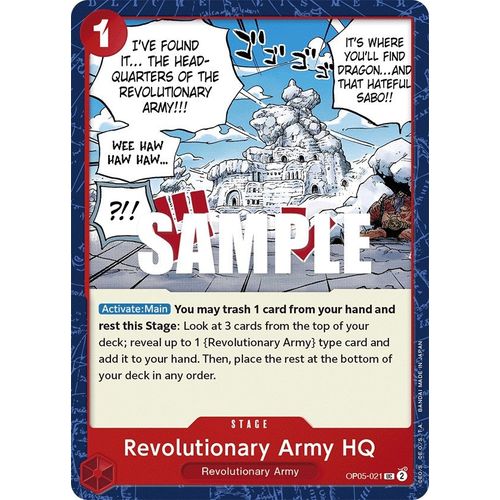 Revolutionary Army HQ (OP05 - 021) [Awakening of the New Era] - PokéBox Australia