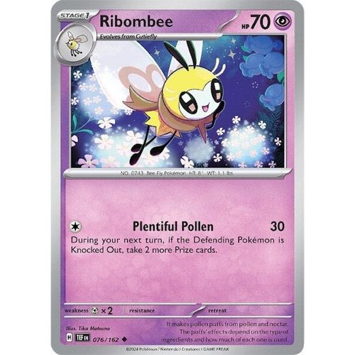 Ribombee (076/162) [SV05: Temporal Forces] - PokéBox Australia
