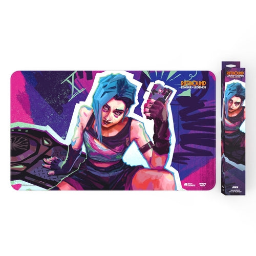 Riftbound: League of Legends TCG – Playmat – Set One: Origins - Jinx - PokéBox Australia