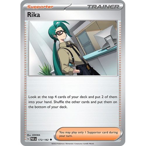 Rika (172/182) [SV04: Paradox Rift] - PokéBox Australia