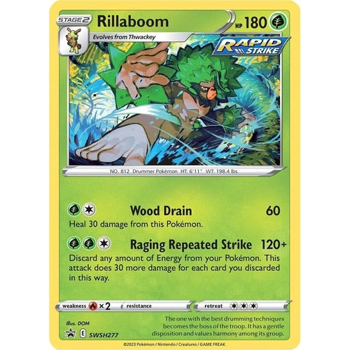 Rillaboom - SWSH277 (SWSH277) (SWSH: Sword & Shield Promo Cards) - PokéBox Australia
