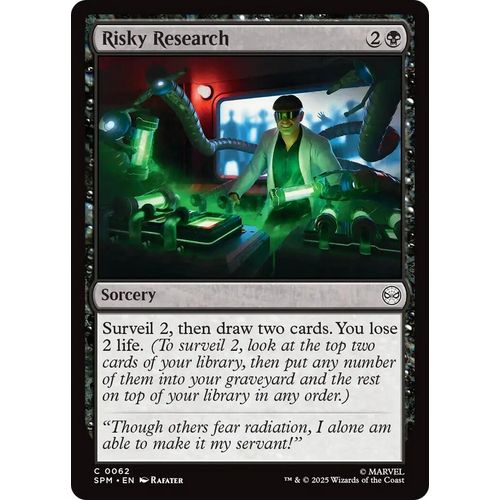 Risky Research (62) (Marvel's Spider - Man) - PokéBox Australia