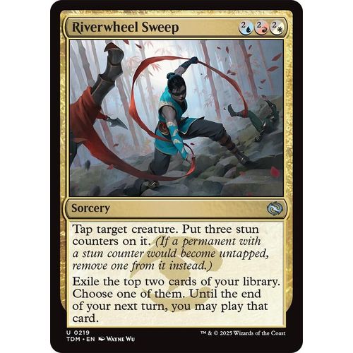 Riverwheel Sweep (219) (Tarkir: Dragonstorm) - PokéBox Australia