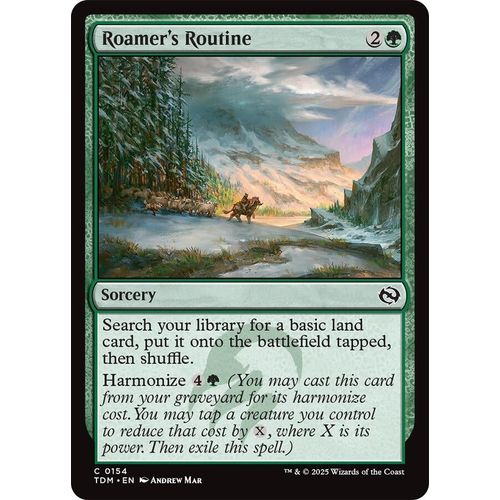 Roamer's Routine (154) (Tarkir: Dragonstorm) - PokéBox Australia