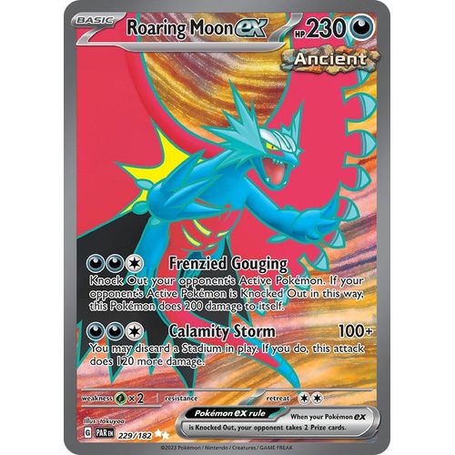 Roaring Moon ex (229/182) [SV04: Paradox Rift] - PokéBox Australia