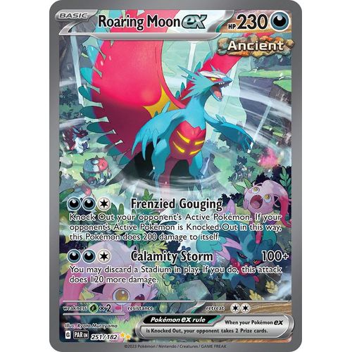 Roaring Moon ex (251/182) [SV04: Paradox Rift] - PokéBox Australia