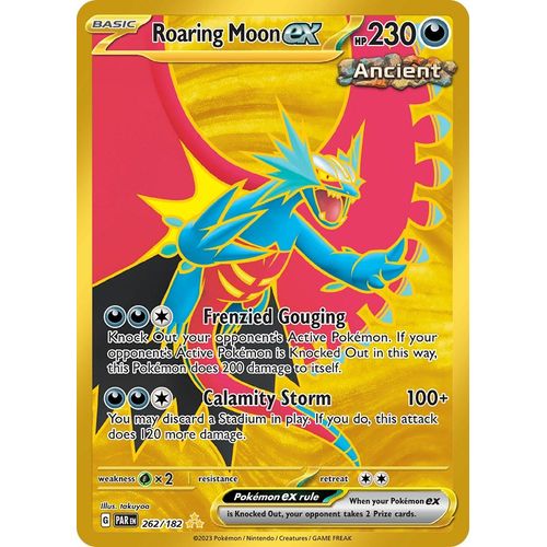 Roaring Moon ex (262/182) [SV04: Paradox Rift] - PokéBox Australia