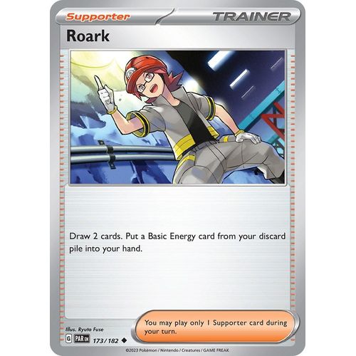 Roark (173/182) [SV04: Paradox Rift] - PokéBox Australia