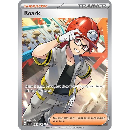 Roark (242/182) [SV04: Paradox Rift] - PokéBox Australia