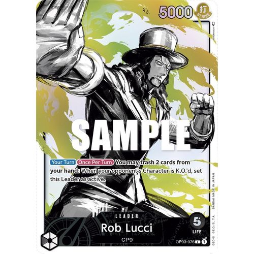 Rob Lucci (076) (Alternate Art) (OP03 - 076) [Pillars of Strength] - PokéBox Australia