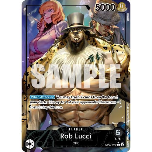 Rob Lucci (079) (Parallel) (OP07 - 079) [500 Years in the Future] - PokéBox Australia