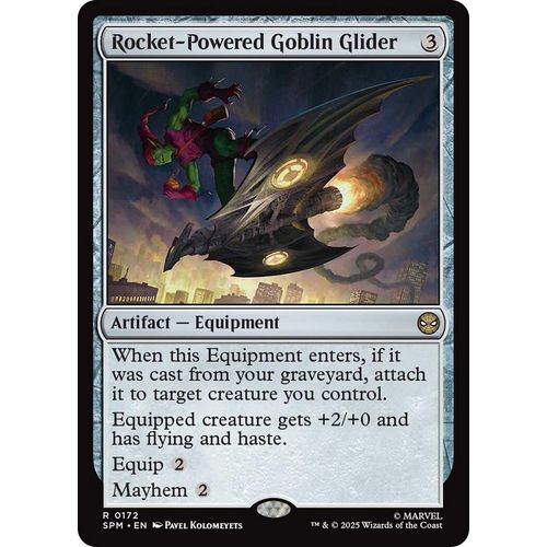 Rocket - Powered Goblin Glider (172) (Marvel's Spider - Man) - PokéBox Australia