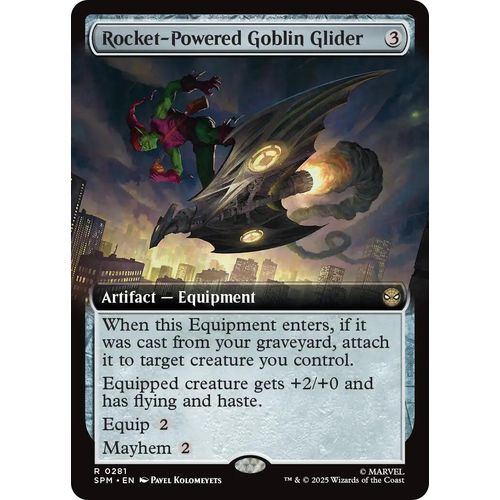 Rocket - Powered Goblin Glider (Extended Art) (281) (Marvel's Spider - Man) - PokéBox Australia
