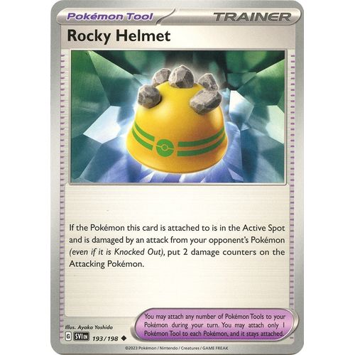 Rocky Helmet (193/198) [SV01: Scarlet & Violet Base Set] - PokéBox Australia
