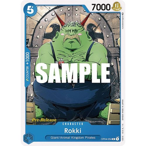 Rokki (OP04 - 054) [Kingdoms of Intrigue Pre - Release Cards] - PokéBox Australia