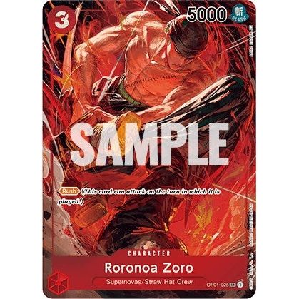 Roronoa Zoro (025) (Parallel) (OP01 - 025) [Romance Dawn] - PokéBox Australia